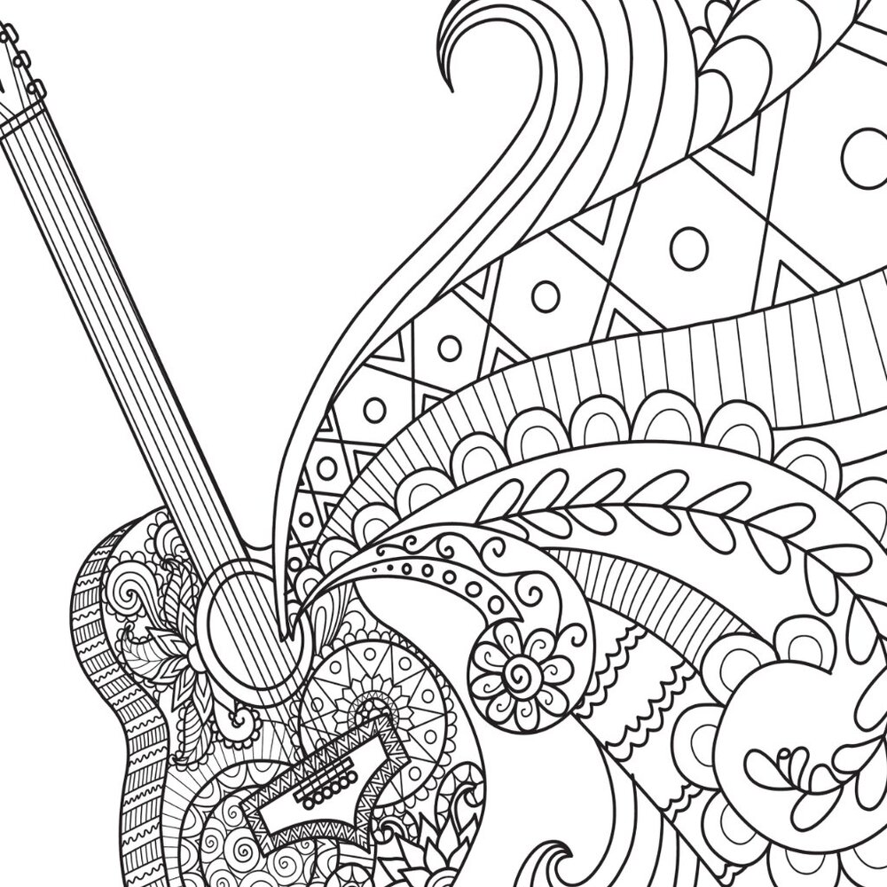 Picture Zentangle Art Coloring Book (25 Images) - Picture 4 of 13